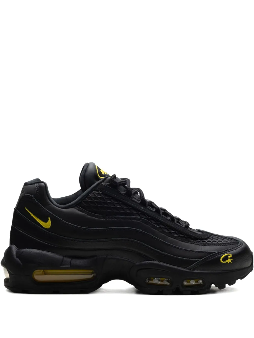 Nike x Corteiz baskets Air Max 95 Honey/Black