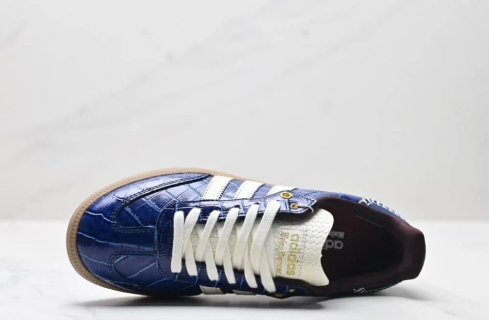 Adidas x Wales Bonner baskets Samba OG 'Navy Croc' – Image 2