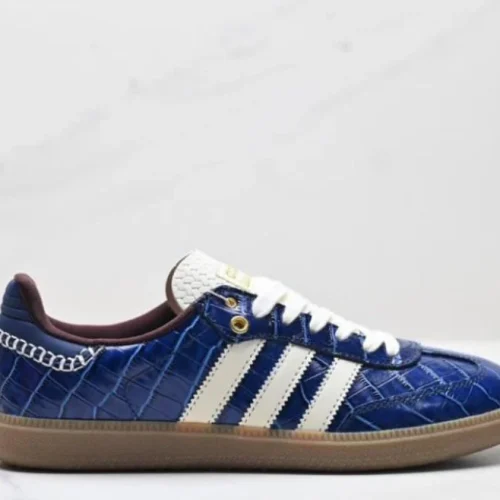 Adidas x Wales Bonner baskets Samba OG 'Navy Croc'