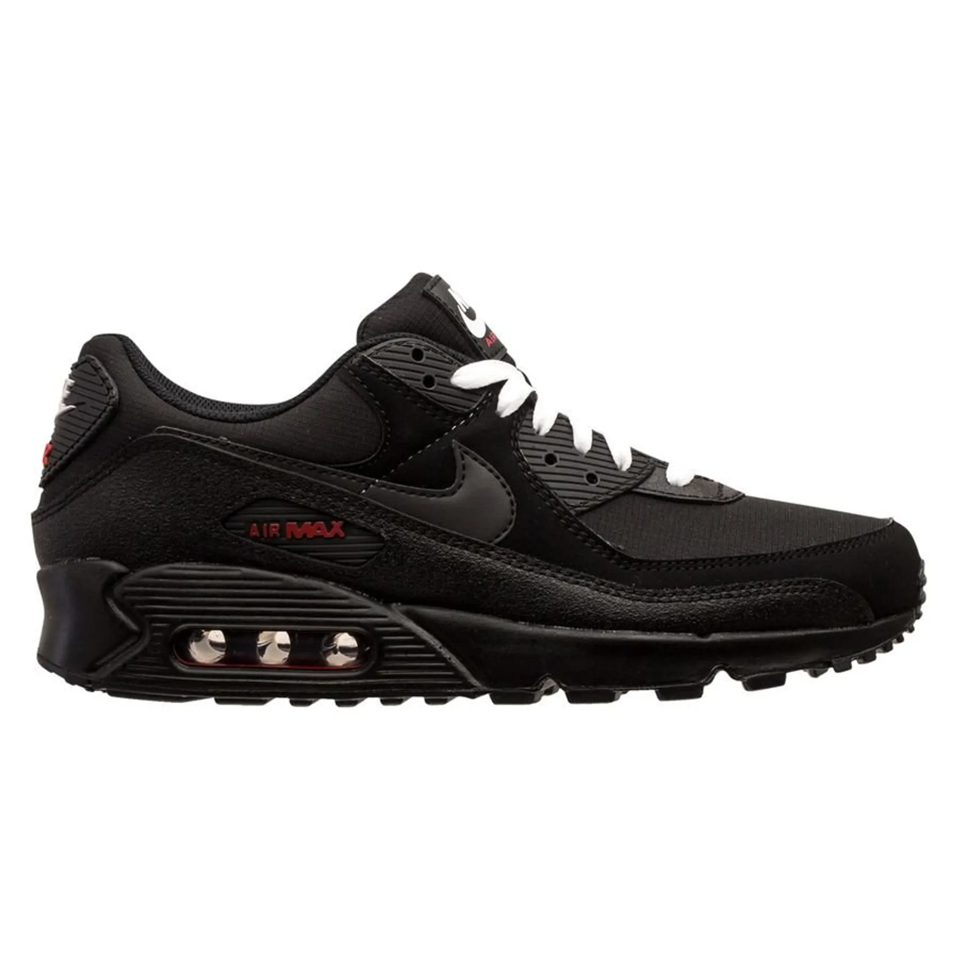 NIKE Air Max 90 "Black Sport Red