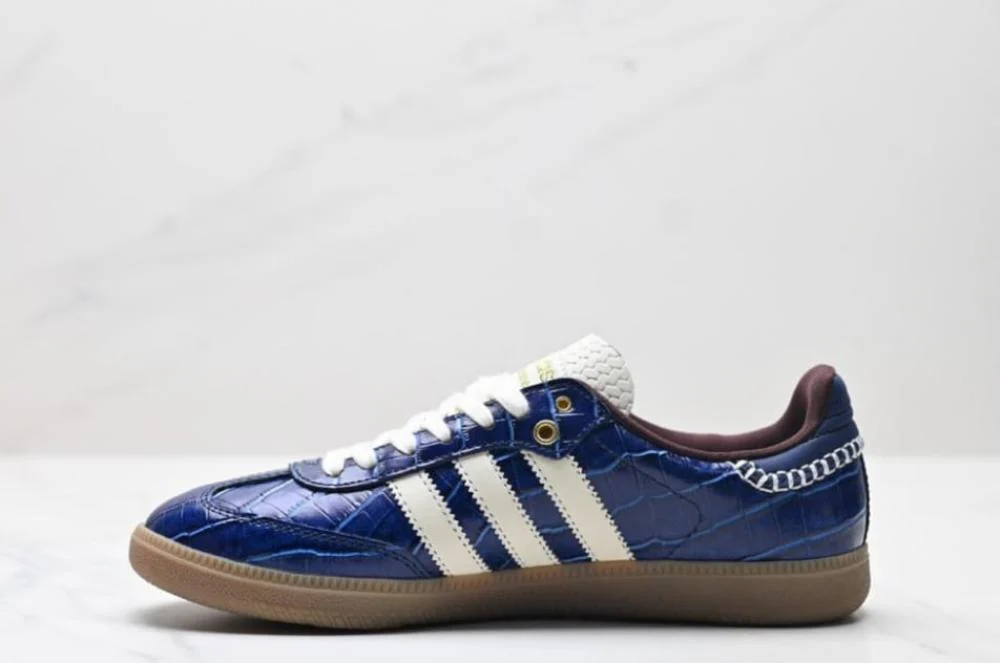 Adidas x Wales Bonner baskets Samba OG 'Navy Croc' – Image 3