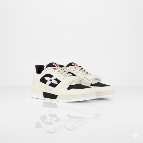 LV Skate sneakers crème et noir