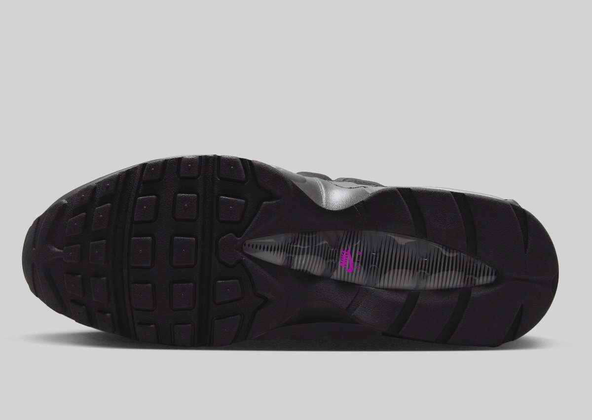 Nike Air Max 95 Big Bubble "BLACK VIVID PURPLE" – Image 2