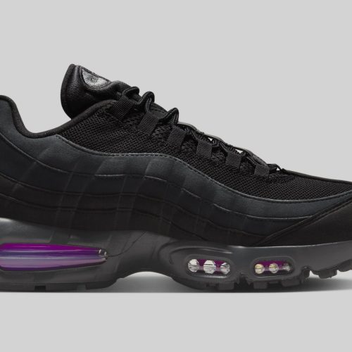 Nike Air Max 95 Big Bubble "BLACK VIVID PURPLE"