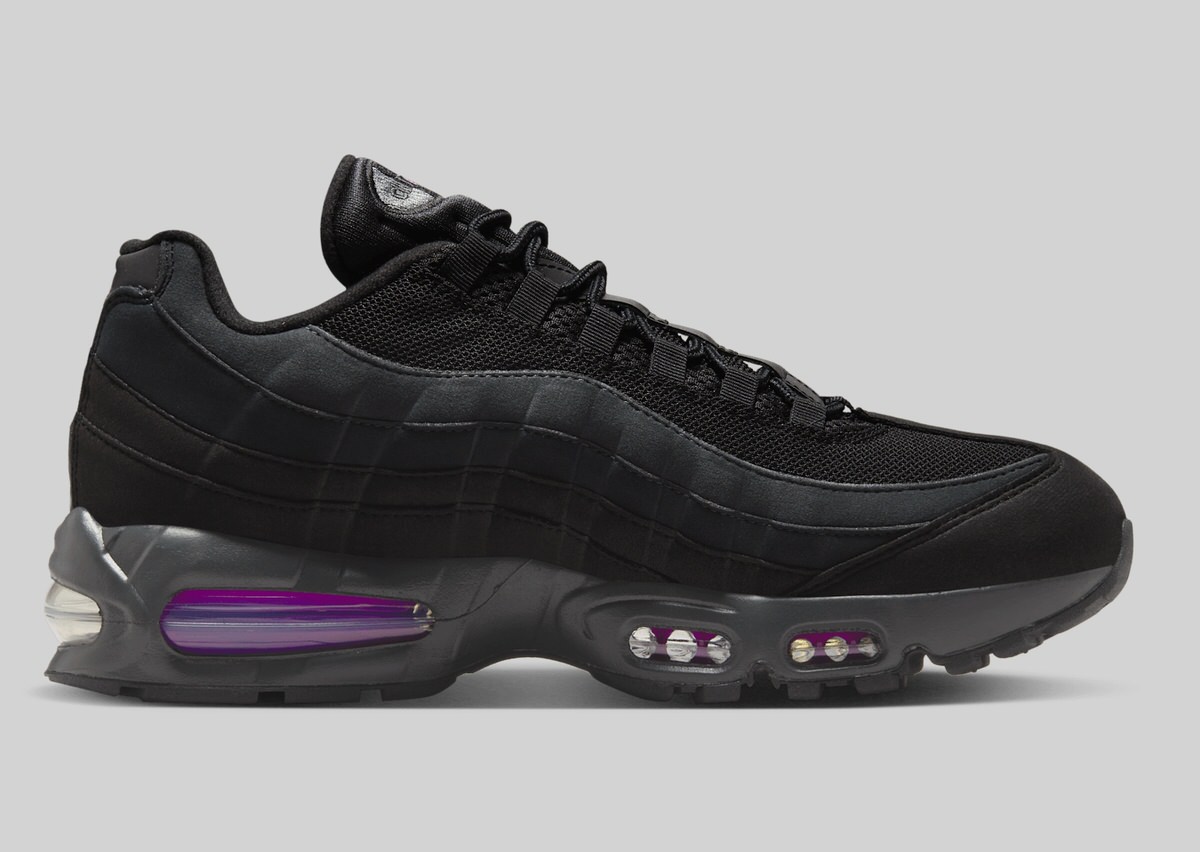 Nike Air Max 95 Big Bubble "BLACK VIVID PURPLE"