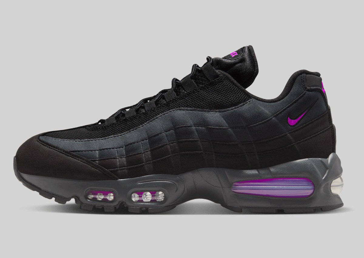 Nike Air Max 95 Big Bubble "BLACK VIVID PURPLE" – Image 4