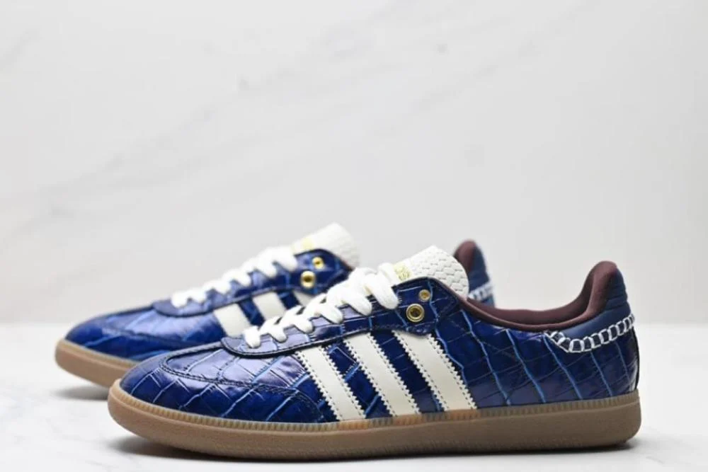 Adidas x Wales Bonner baskets Samba OG 'Navy Croc' – Image 4