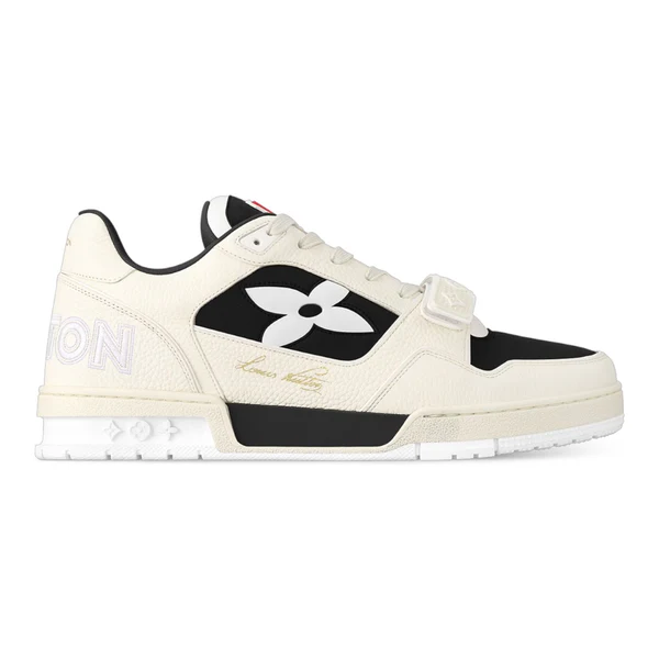 LV Skate sneakers crème et noir – Image 2