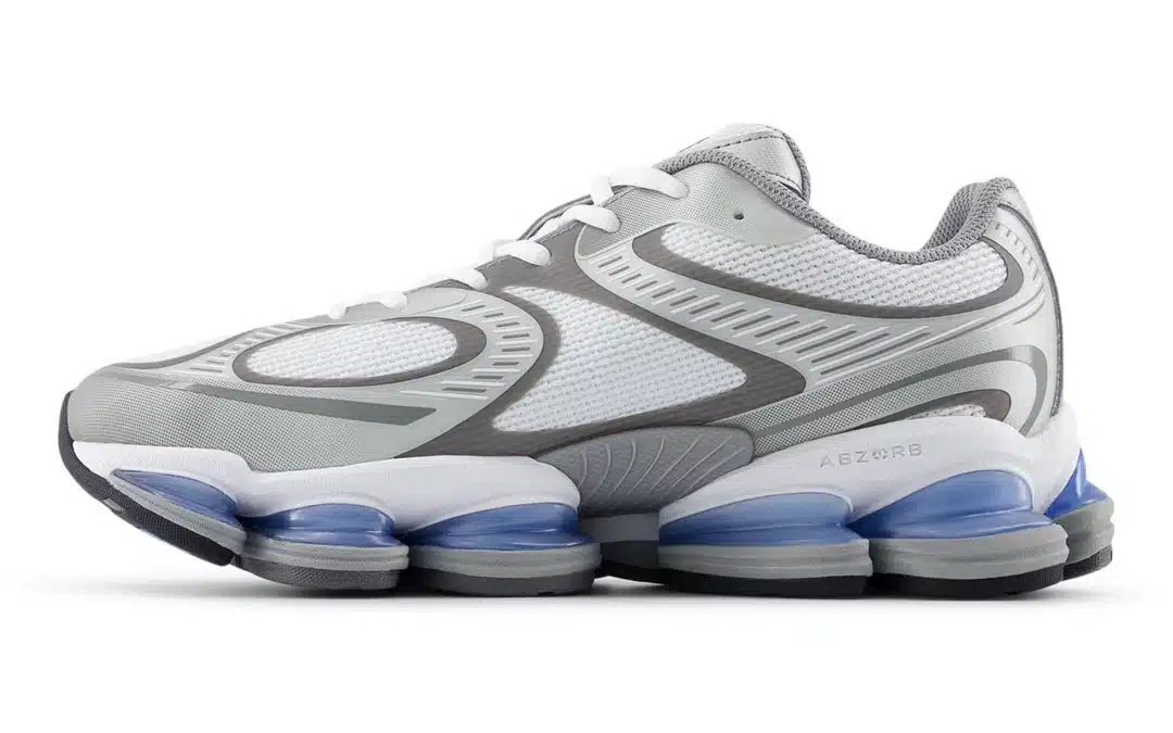 New Balance ABZORB 2000 White Gray Blue – Image 2