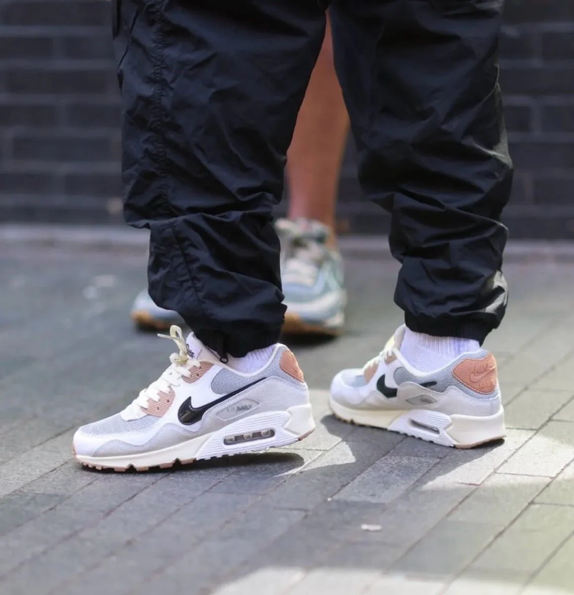 Patta x Nike Air Max 90 SP (Grey/White-Particle Grey-Anthracite) – Image 6