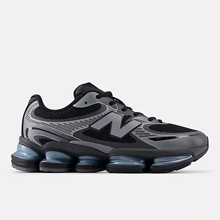 New Balance ABZORB 2000 Black avec Dark Silver Metallic et Light Chrome Blue