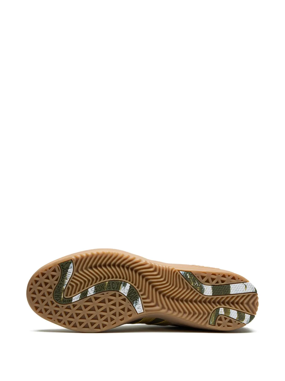 Adidas x Palace baskets Puig Samba ""Olive Gold"" – Image 4