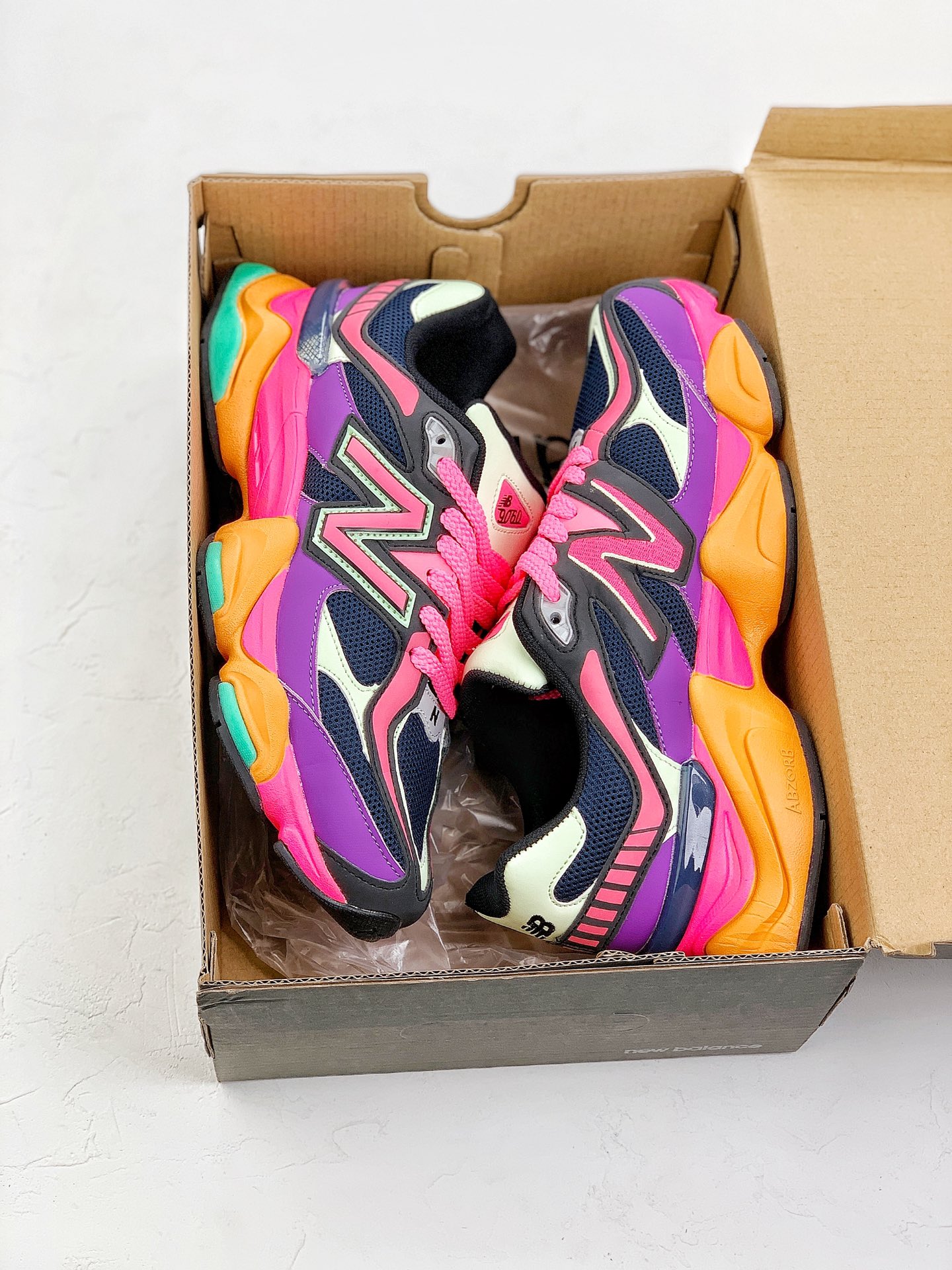 New Balance baskets 9060 "Prism Purple Vibrant Spring" – Image 2