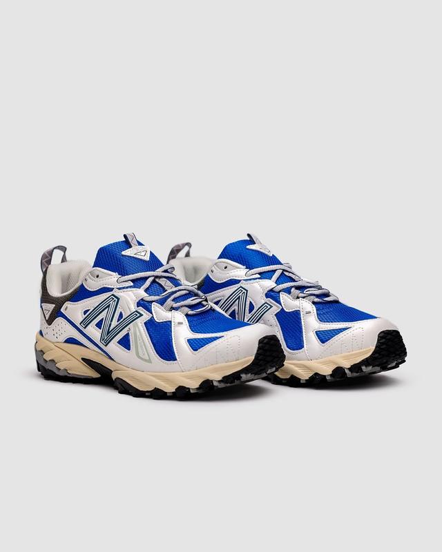New Balance 610v1 Blanc Crème bleu et gris – Image 4