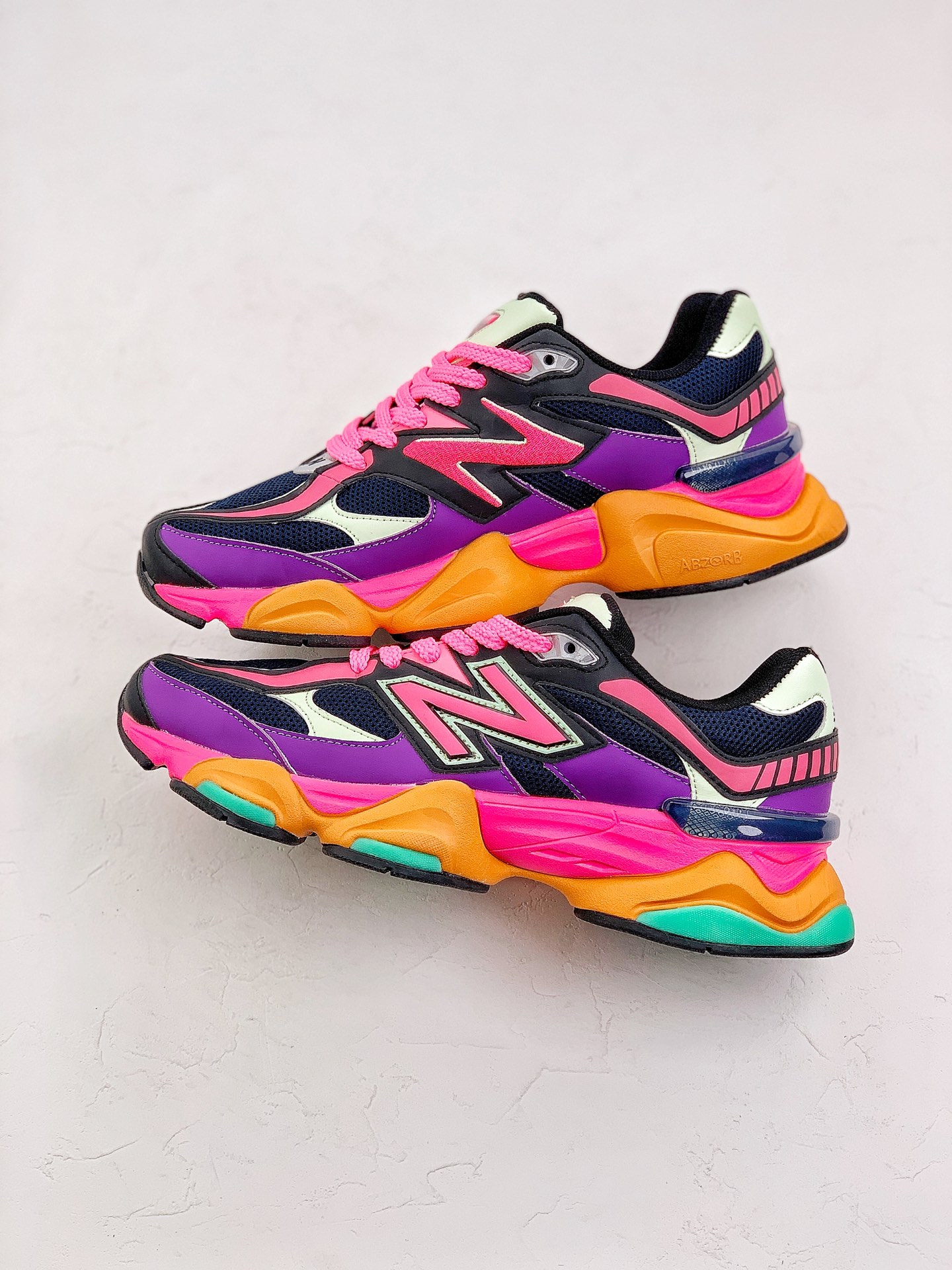 New Balance baskets 9060 "Prism Purple Vibrant Spring" – Image 3
