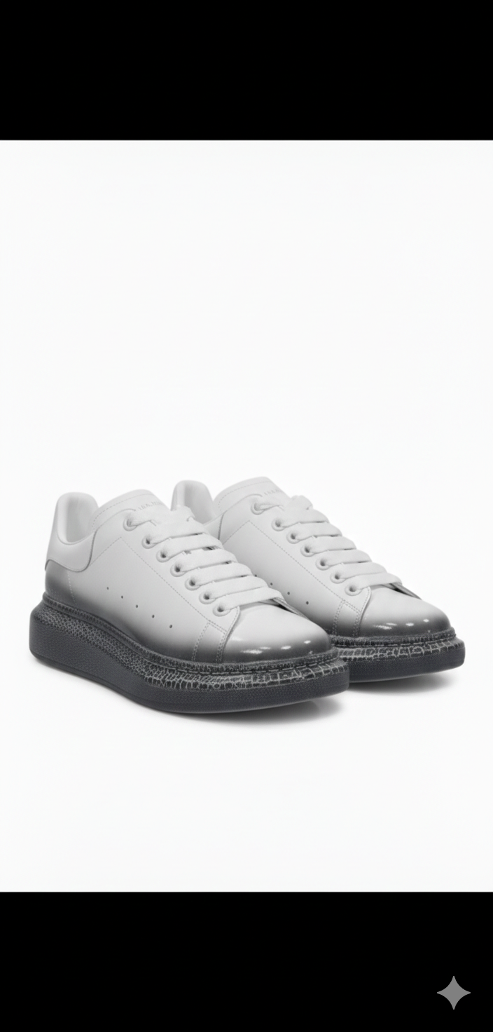 Alexander McQueen Oversized "gris spray"