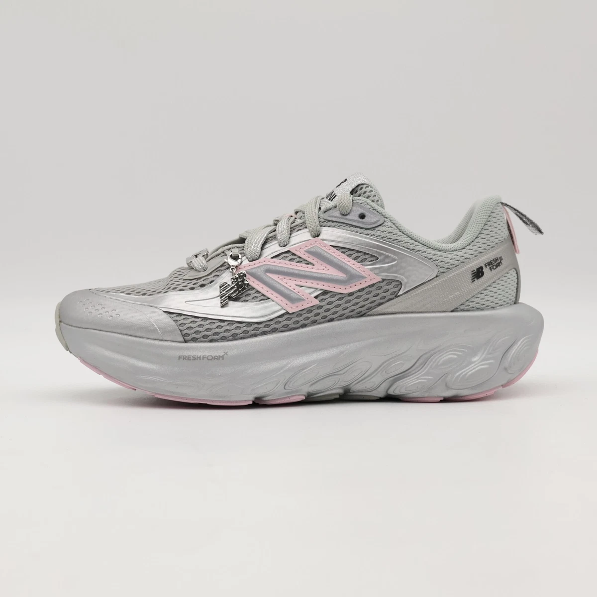 GANNI x New Balance Fresh Foam Trainer 'Silver Metallic Pink'. – Image 2
