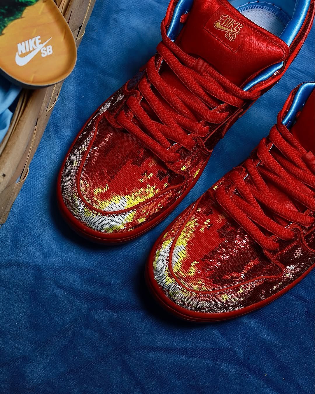 "Ruby Red Slipper "Wizard of Oz x Nike SB Dunk Low – Image 13